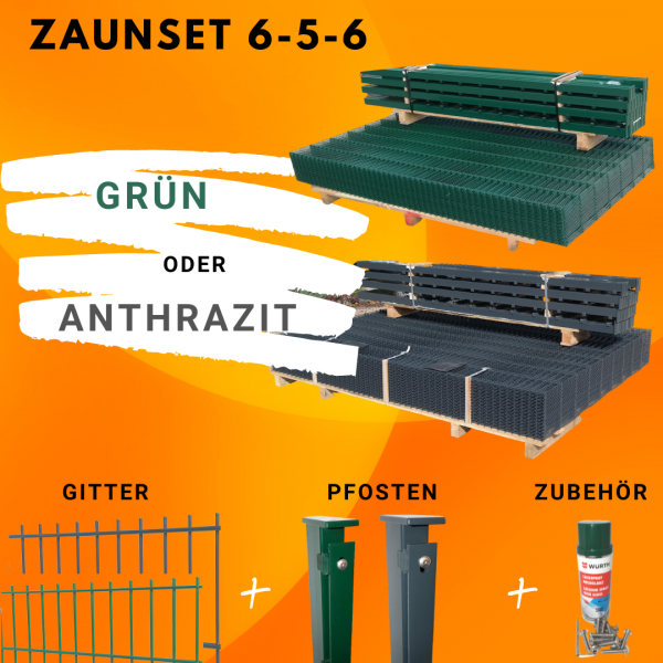 Zaun-Set Premium 6-5-6 mm